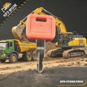 LLAVE DE ENCENDIDO DE LA EXCAVADORA JOHN DEERE.