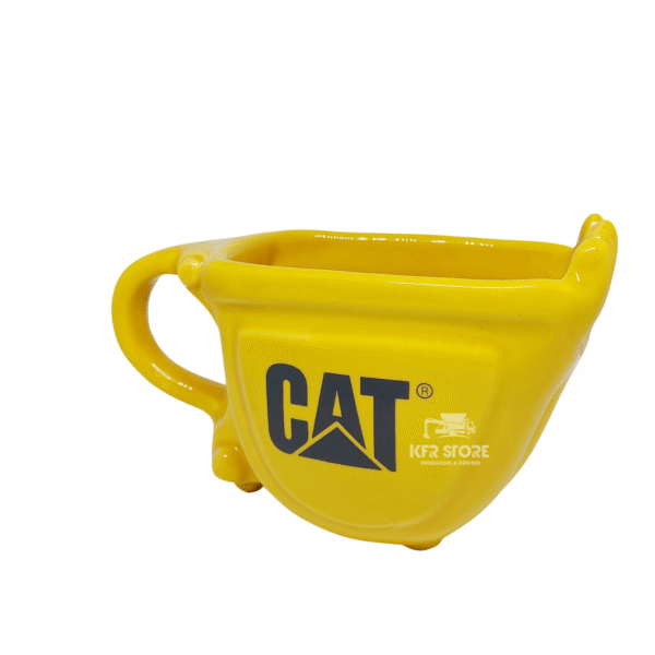 Taza Modelo Cucharon Amarillo 12 oz.