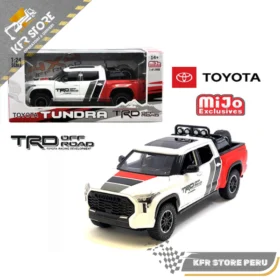 TOYOTA TUNDRA TRD OFF-ROAD CUSTOM 2023 – BLANCO CON GRIS, NEGRO Y ROJO – EDICIÓN LIMITADA