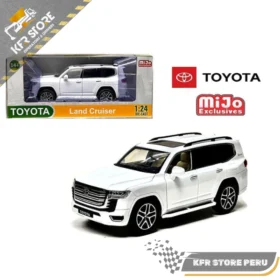 MIJO EXCLUSIVES 1:24 TOYOTA LAND CRUISER 2023 – BLANCO